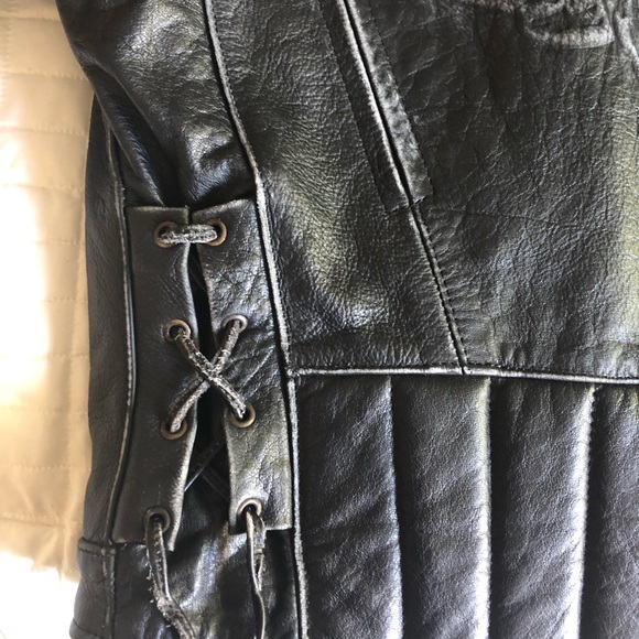 XELEMENT 100% leather biker jacket - Picture 4 of 7